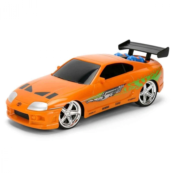 9462 SUN-SIM-JDA-RC ARABA 1 24 FAST FURIOUS BRIANS TOYOTA SUPRA NITRO POWERED