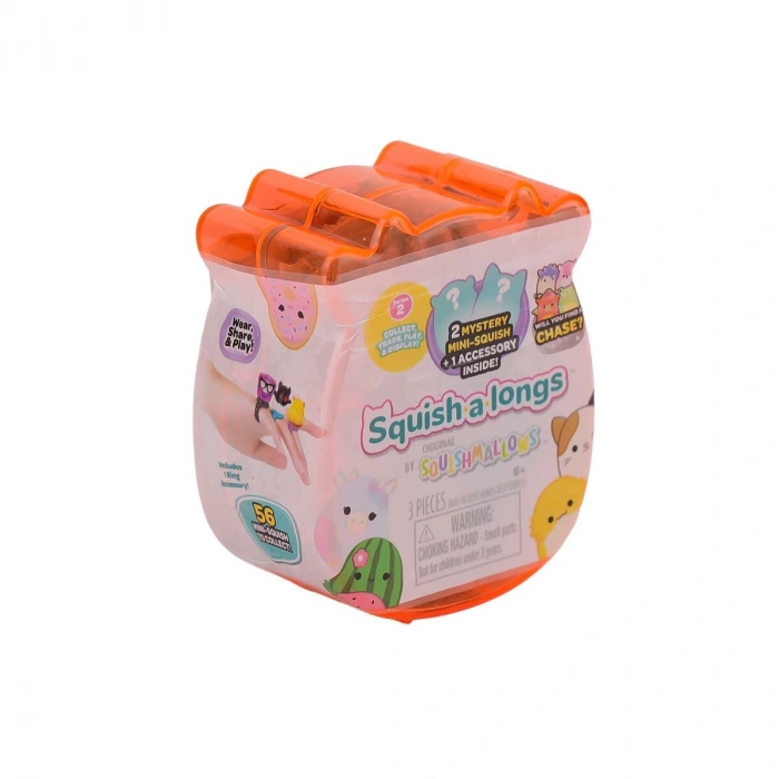 AL0001 Squish a longs 2 Figür + Yüzük Sürpriz Paket Seri 2