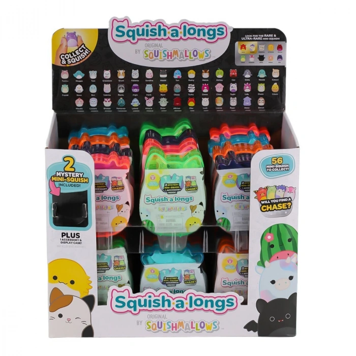 AL0001 Squish a longs 2 Figür + Yüzük Sürpriz Paket Seri 2