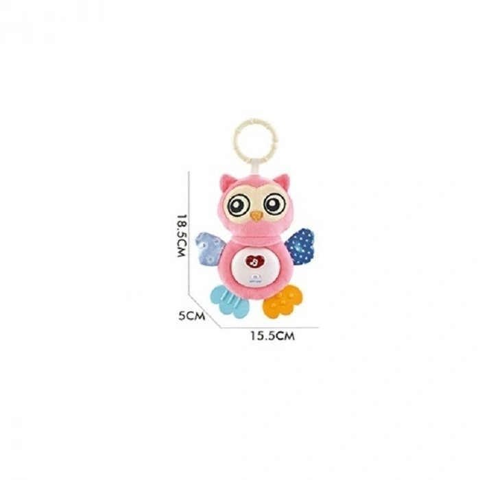 BIB6008 -Vardem Işıklı Ve Sesli Bebek Baykuşu