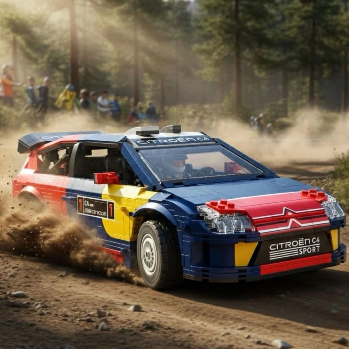 C62005W CADA CİTROEN C4 WRC 2008 MODEL 1569 PARÇA BLOCK OYUNCAK