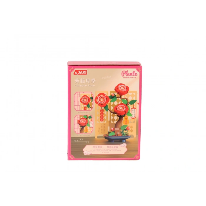 DK001 JAKİ GÜL MODELİ 262 PARÇA BLOCK OYUNCAK