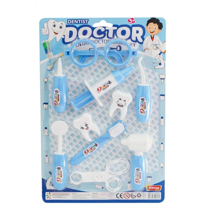 ERN-897 HEROES TOYS KARTELALI ERKEK DİŞÇİ SETİ