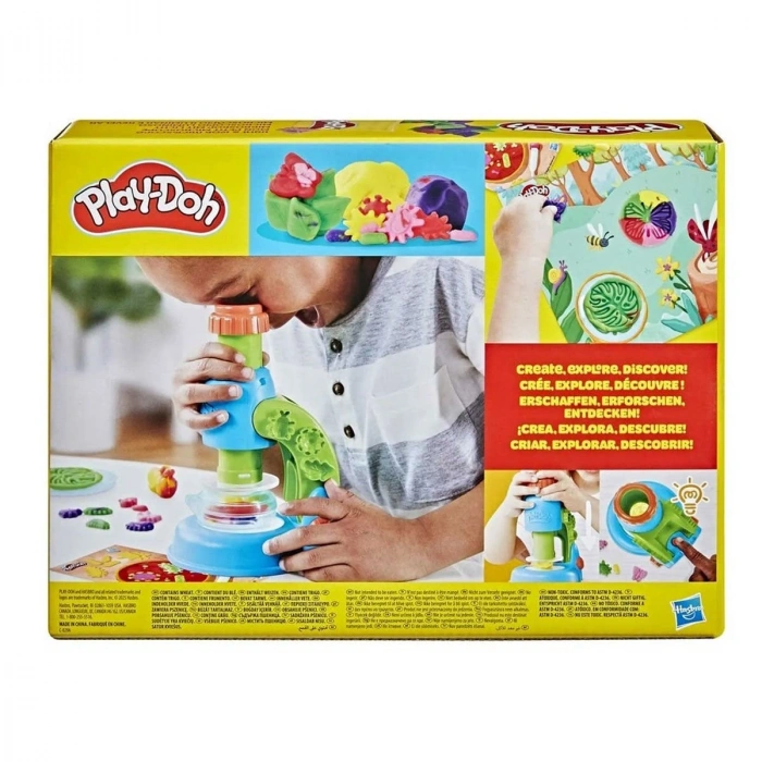 G0494 Play-Doh Işıklı Mikroskop Oyun Seti +3 yaş