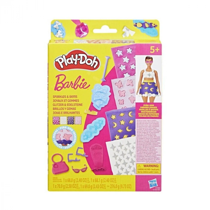 G1355 Play-Doh Barbie Designer Desen Paketi Hamur Oyun Seti  +3 yaş