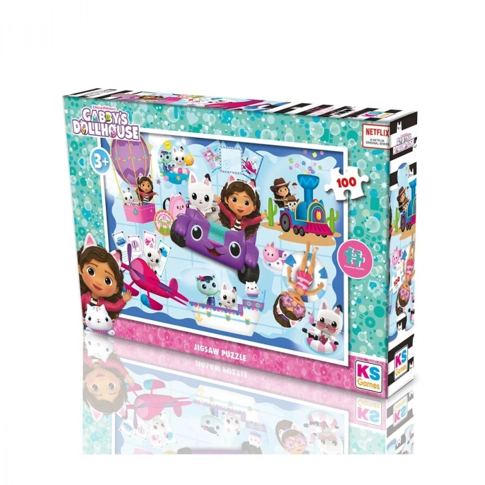 GB 714 GABBYS DOLLHOUSE PUZZLE 100 PRÇ