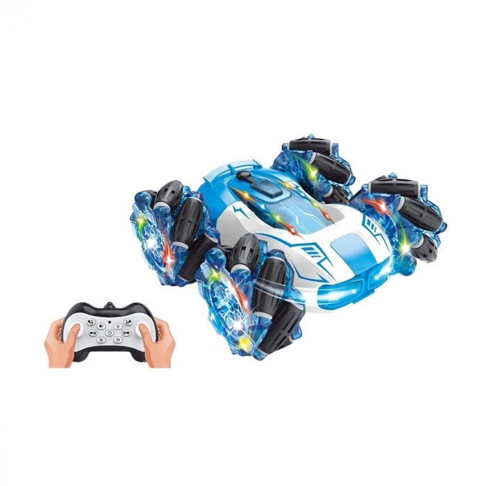 HG4-33 Kumandalı Müzikli Işıklı Drift Stuntu Akrobat Araba -Vardem