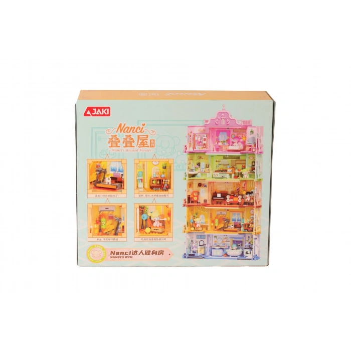 HK131 JAKİ SPOR SALONU 279 PARÇA BLOCK OYUNCAK