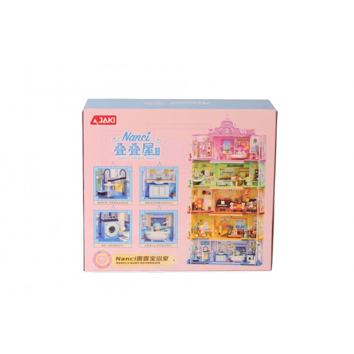 HK134 JAKİ BANYO DUŞ MODEL 235 PARÇA BLOCK OYUNCAK