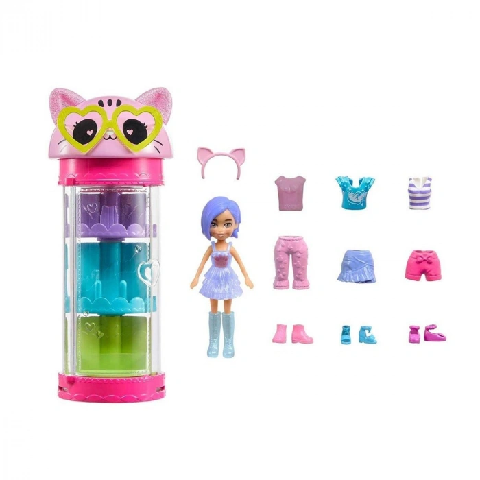 HKW04 Polly Pocket Moda Eğlencesi Oyun Setleri