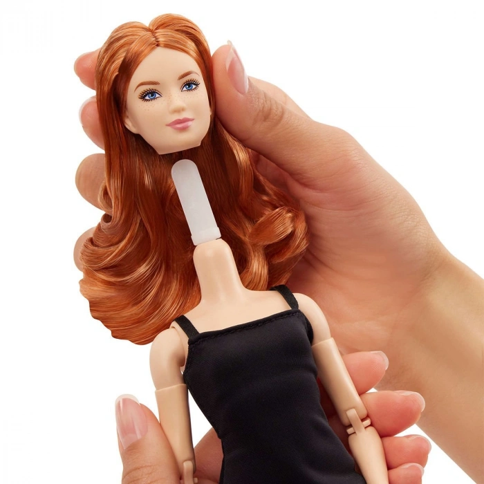 JBH74 Barbie Basics İkonik Koleksiyon Bebekler - Kızıl