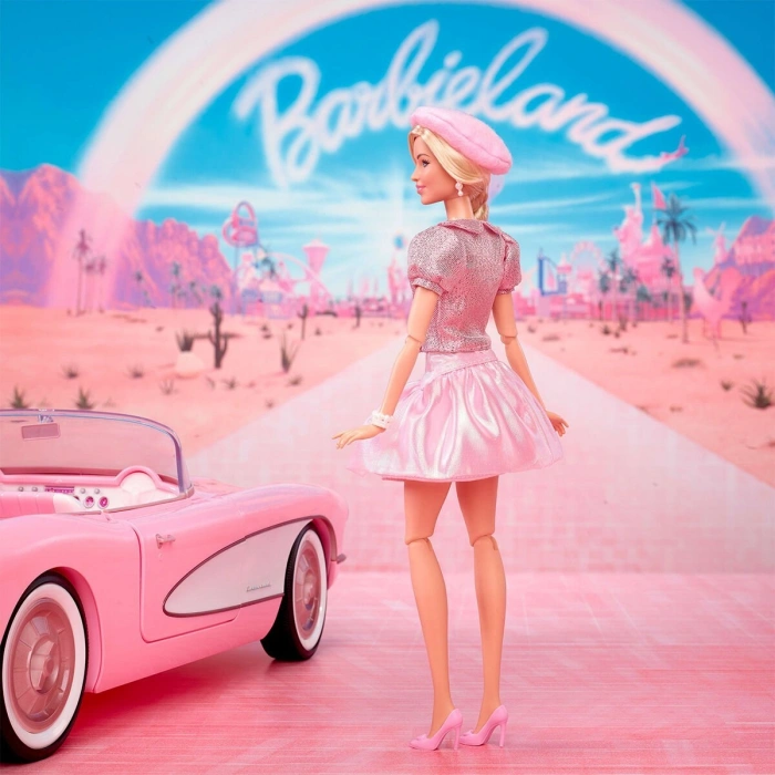 JBJ53 Barbie Movie - Pembe Bereli Barbie