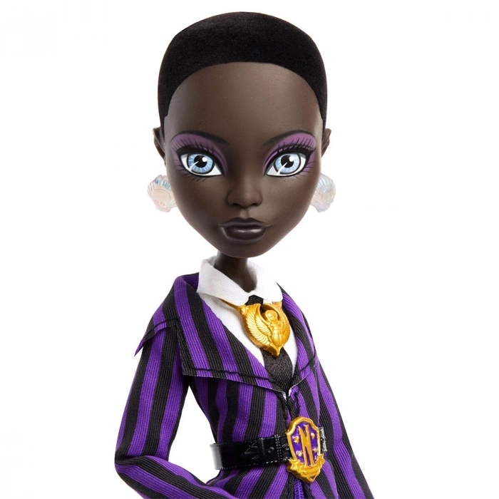 JDR71 Monster High Koleksiyon - Wednesday Bianca Bebek