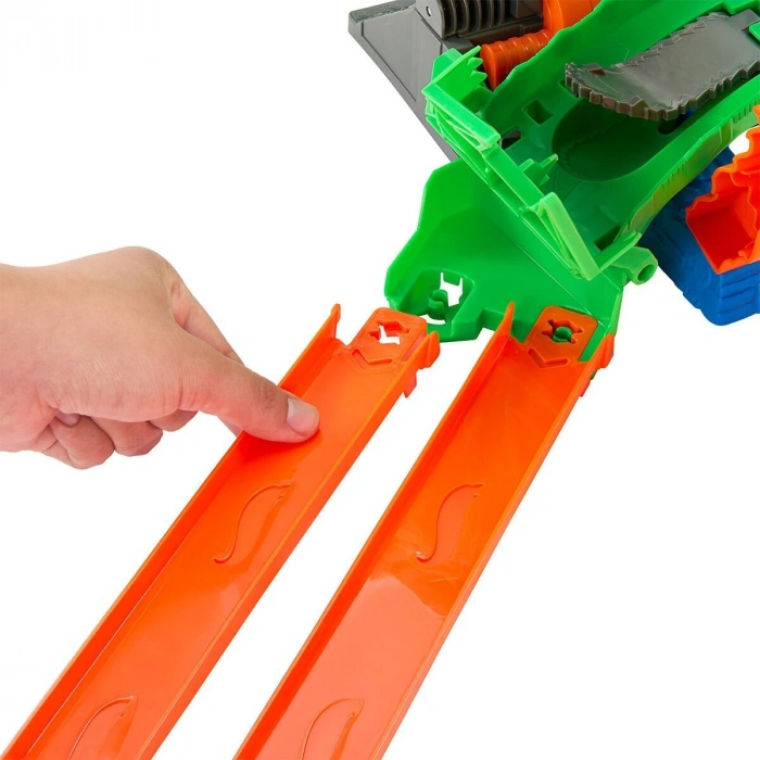 JFR06 Hot Wheels Monster Trucks  Sharks vs. Dinos Ejderha Yok Edici