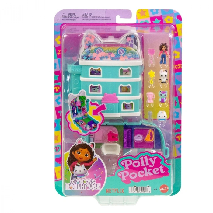 JFV02 Polly Pocket Gabbys Dollhouse Mini Oyun Seti