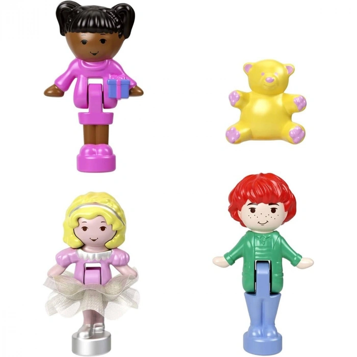 JGK22 Polly Pocket Mattel 80. Yıl Özel Nostaljik Kompakt Oyun Seti