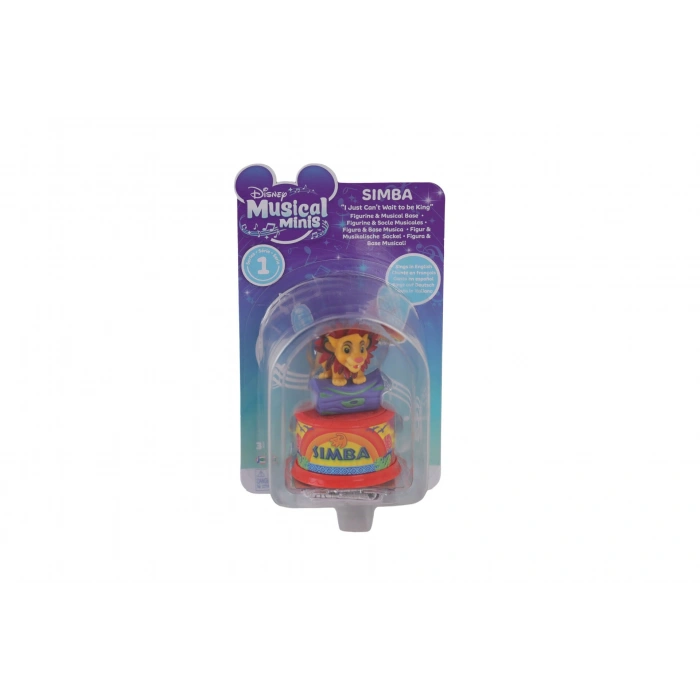 JK DSN25024 Disney Musical Minis Sesli Figür  Display