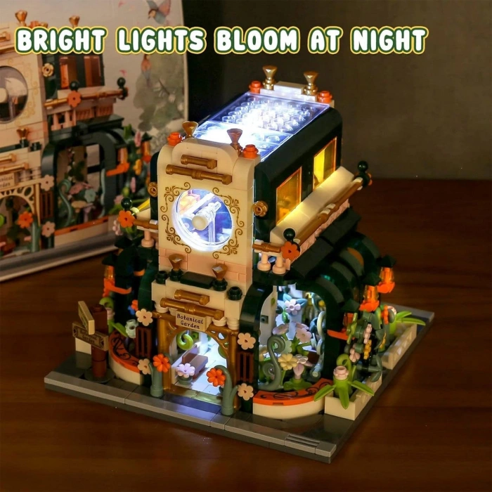 JK2362 Jaki Block - Monetin Botanik Bahçesi 867 Parça Yapım Seti