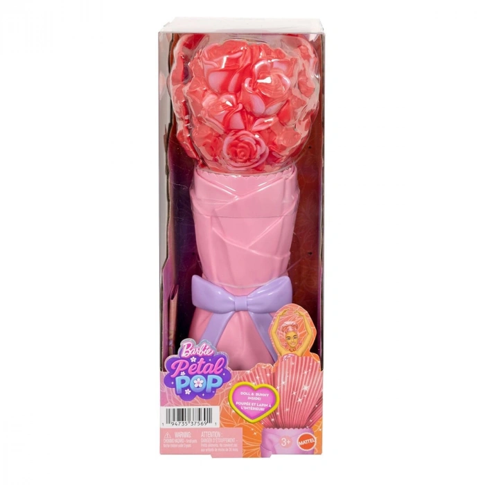 JMF59 Barbie Petal Pop - Kırmızı Gül