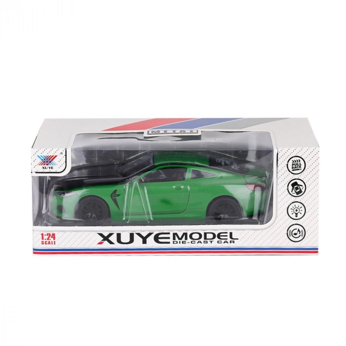 K240A3 Metal Çek Bırak Sesli Müzikli Araba -Canem Oyuncak