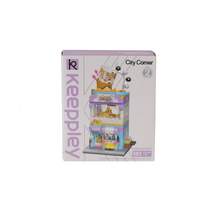 KP0108 KEEPPLEY BUBBLE TEA KAFE 302 PARÇA BLOCK OYUNCAK