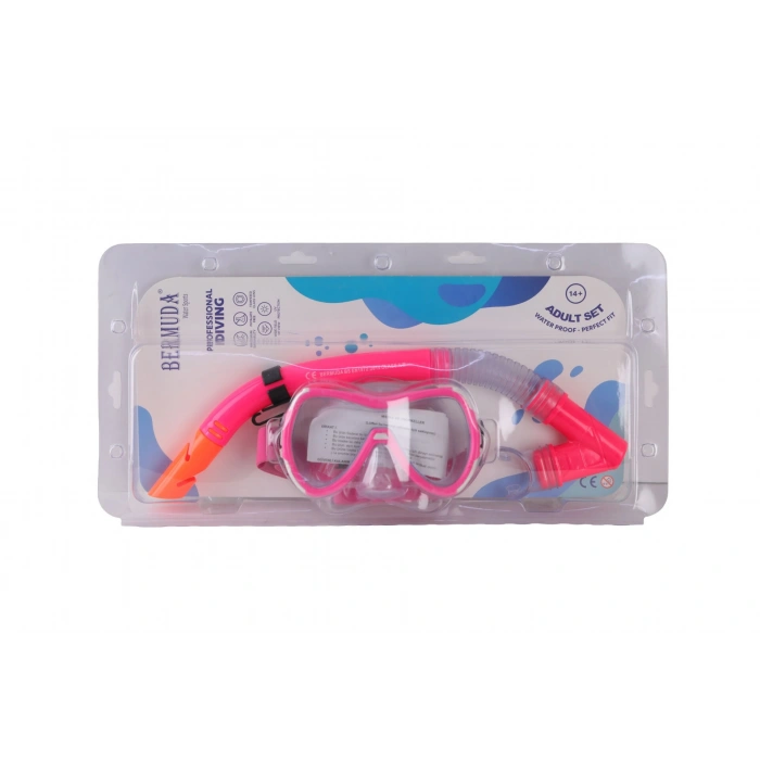 KZLD-AK301-121CS MASKE SNORKEL SET OZEL CAM 24