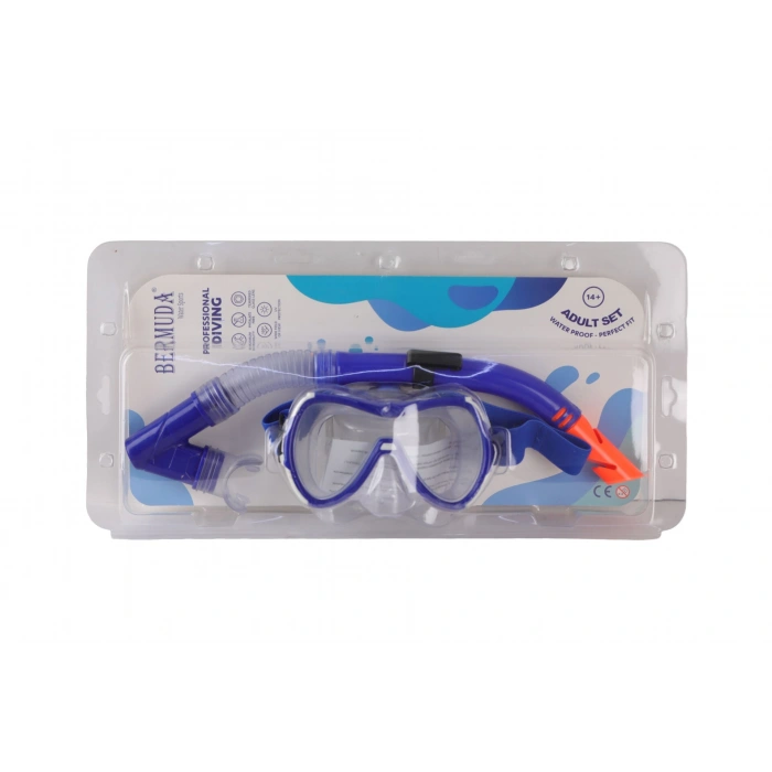 KZLD-AK301-121CS MASKE SNORKEL SET OZEL CAM 24