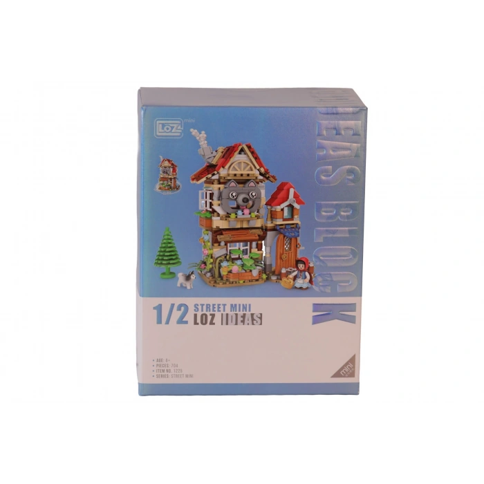 LZ-1225 LOZ MASAL EVİ 704 PARÇA BLOCK OYUNCAK