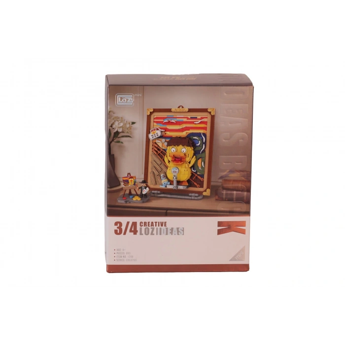 LZ-1288 LOZ ÖRDEK AHŞAP BOYAMA 893 PARÇA BLOCK OYUNCAK