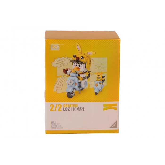 LZ-1676 LOZ KURYE ÖRDEK 443 PARÇA BLOCK OYUNCAK