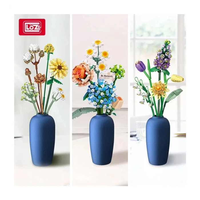 LZ1670 LOZ Eternal Flowers Serisi - Kar Sonrası İlk Güneş 646 Parça Yapım Seti