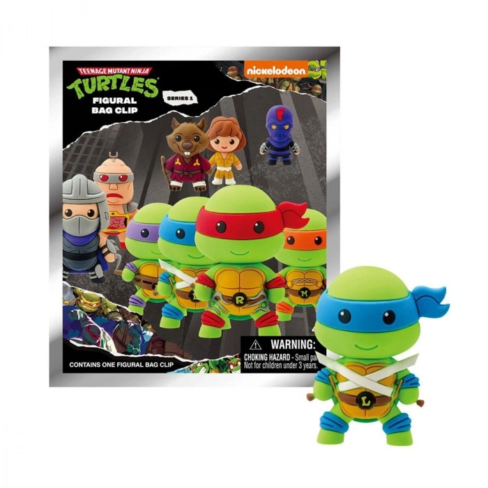 MONO 63160 Monogram Ninja Turtles Klipsli Figür Seri 1 24lü display