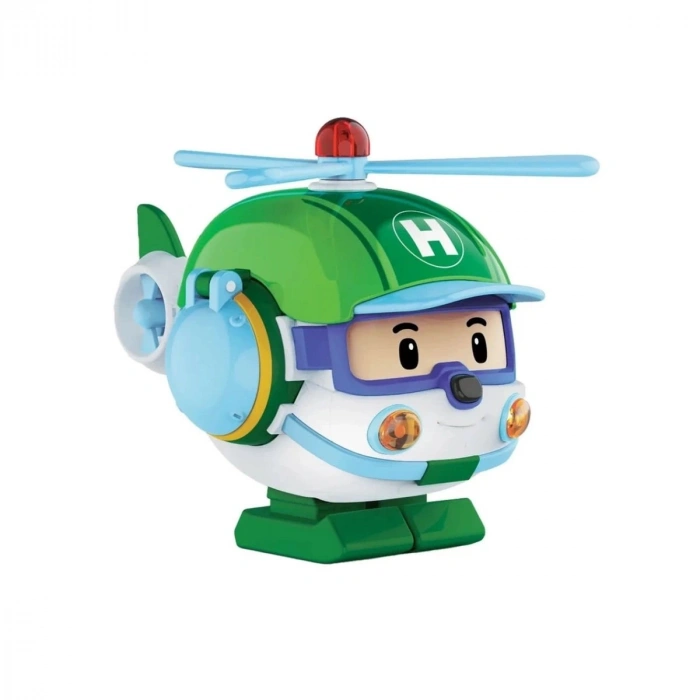 POLI MRT-688 Sesli ve Işıklı Robocar Poli Büyük Transforming Robot Helly -Necotoys