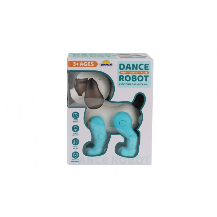 S01005107 -SUN-RST-ROBOT KÖPEK DANS MÜZİK/IŞIK B/O 2R.
