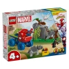 11199 Lego Marvel Spidey-Spidey Ekibi Dinozor Kamyonlu Kurtarma 136 parça +4 yaş