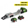 203735006 Fendt Micro Farm Truckfreewheel Mack Truck trailer with Fendt tract