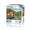23015 House By The Pond 3000 Parça Puzzle -KS Puzzle