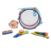 4254 SUN-RST-ECH-MÜZİK SET DAVUL 2MARAKAS TEF FLÜT MİKROFON 2BAGET MIZIKA