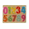 5215 -Wooden Puzzle Numbers 10 Parça