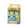 5420 Sylvanian Families Çikolata Kulaklı Tavşan İkiz Bebekleri +3 yaş