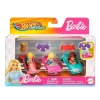 JDG45 Hot Wheels Racerverse Barbie 3 lü Araba Seti