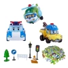 POLI-ZR-912 Robocar Poli Gogo City Seri Poli Burky Helly Oyun Seti