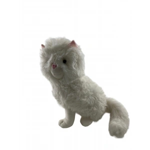 5124 PUFFY OTURAN BEYAZ KEDİ