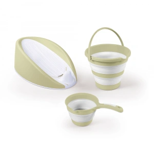 7571 ÜÇLÜ BEBEK BANYO SETİ- ECO GREEN