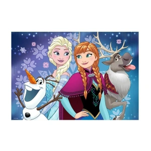 90747 Disney Frozen Kuzey Işıkları 2x24 parça Ravensburger Puzzle