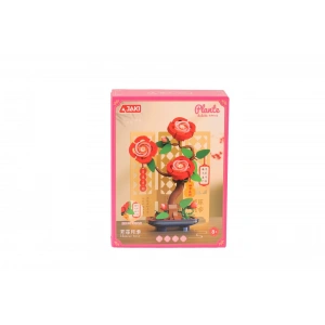 DK001 JAKİ GÜL MODELİ 262 PARÇA BLOCK OYUNCAK