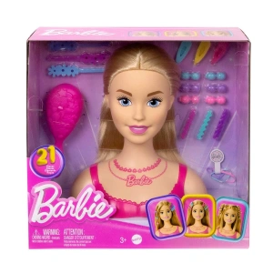 HMD88 Barbie Saç Tasarımı Büstü - Sarı Saçlı