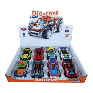 KLX600-399 ÇEK BIRAK DIE-CAST SESLİ SPOR(Belirtilen fiyat, tekli satış için adet fiyatıdır.)