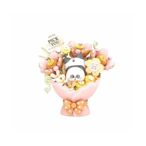 LZ-7301 LOZ PEMBE ÇİÇEK BUKETİ 261 PARÇA BLOCK