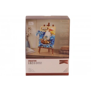 LZ1280 LOZ  YELKENLİ GEMİ AHŞAP BOYAMA   BLOCK OYUNCAK 592 PARÇA